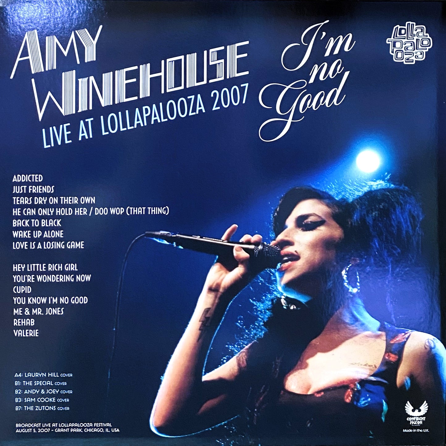AMY WINEHOUSE – I'm No Good • Live At Lollapalooza 2007 LP