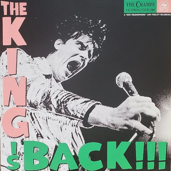 CRAMPS – The King Is Back!!! UK Spring Tour 1986 LP