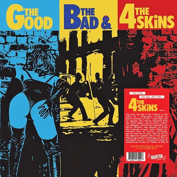 4 SKINS – The Good, The Bad & The 4 Skins LP