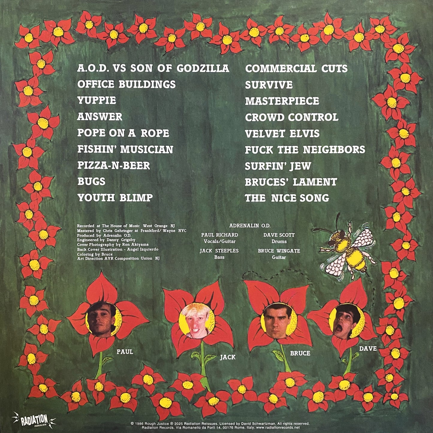 ADRENALIN O.D. – Humungousfungusamongus LP