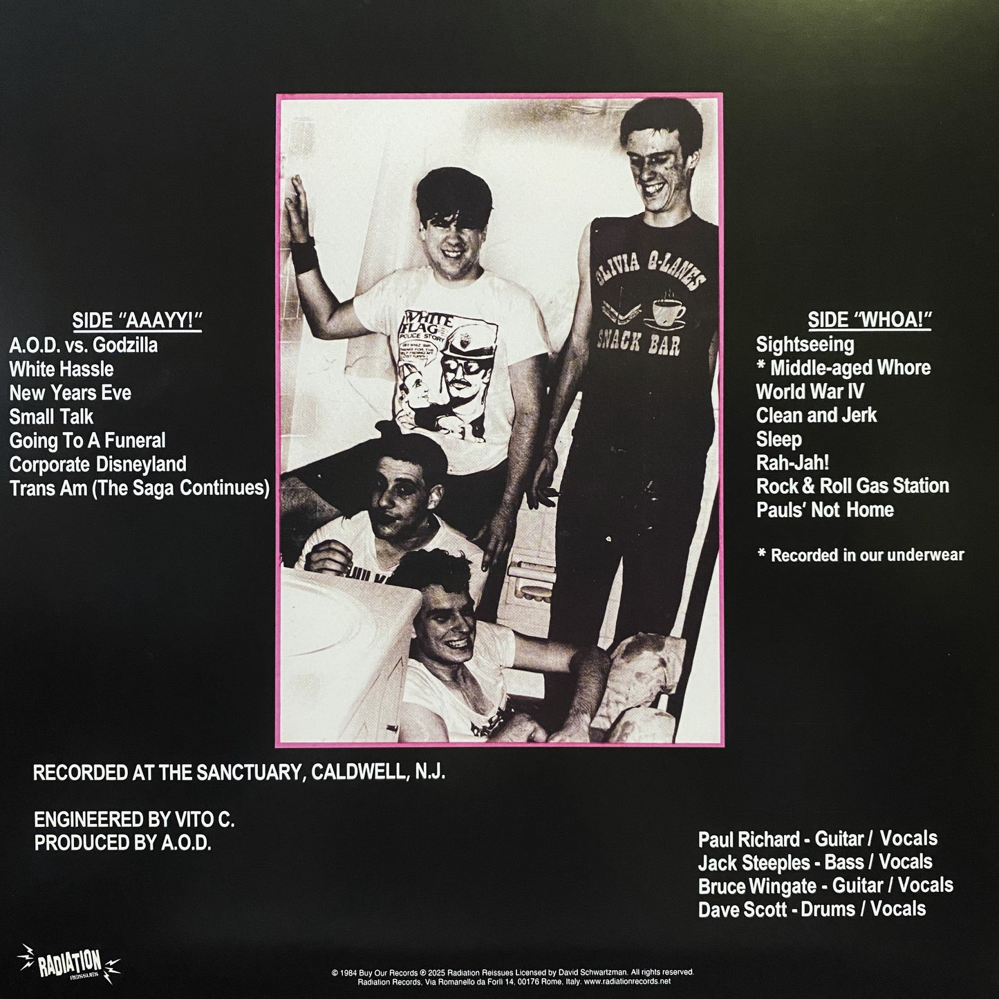 ADRENALIN O.D. – The Wacky Hi-Jinks of Adrenalin O.D. LP