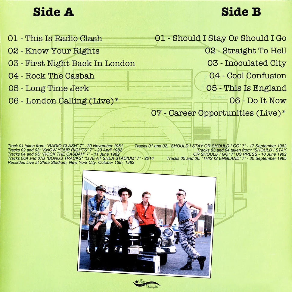 CLASH – From Pirate Satellite: Singles 1981-1985 (Vol 3) LP
