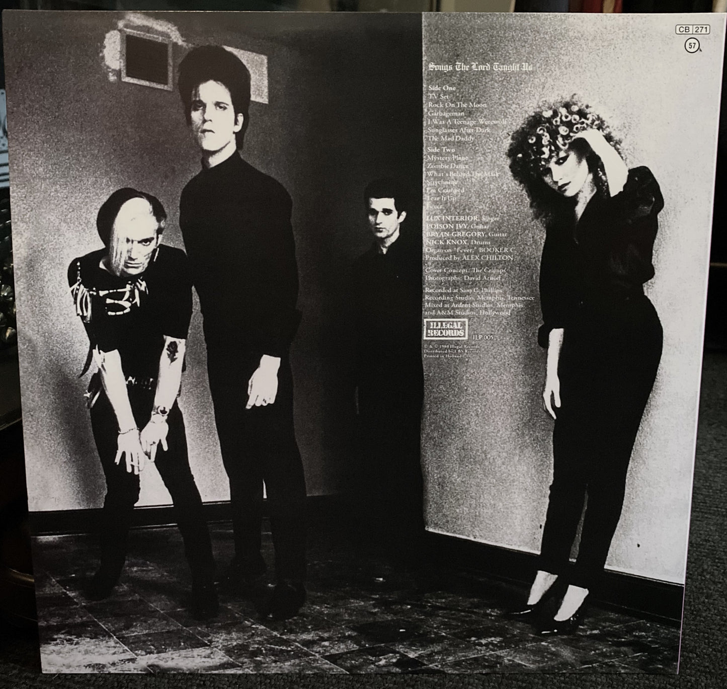 CRAMPS – Songs The Lord Taught Us LP