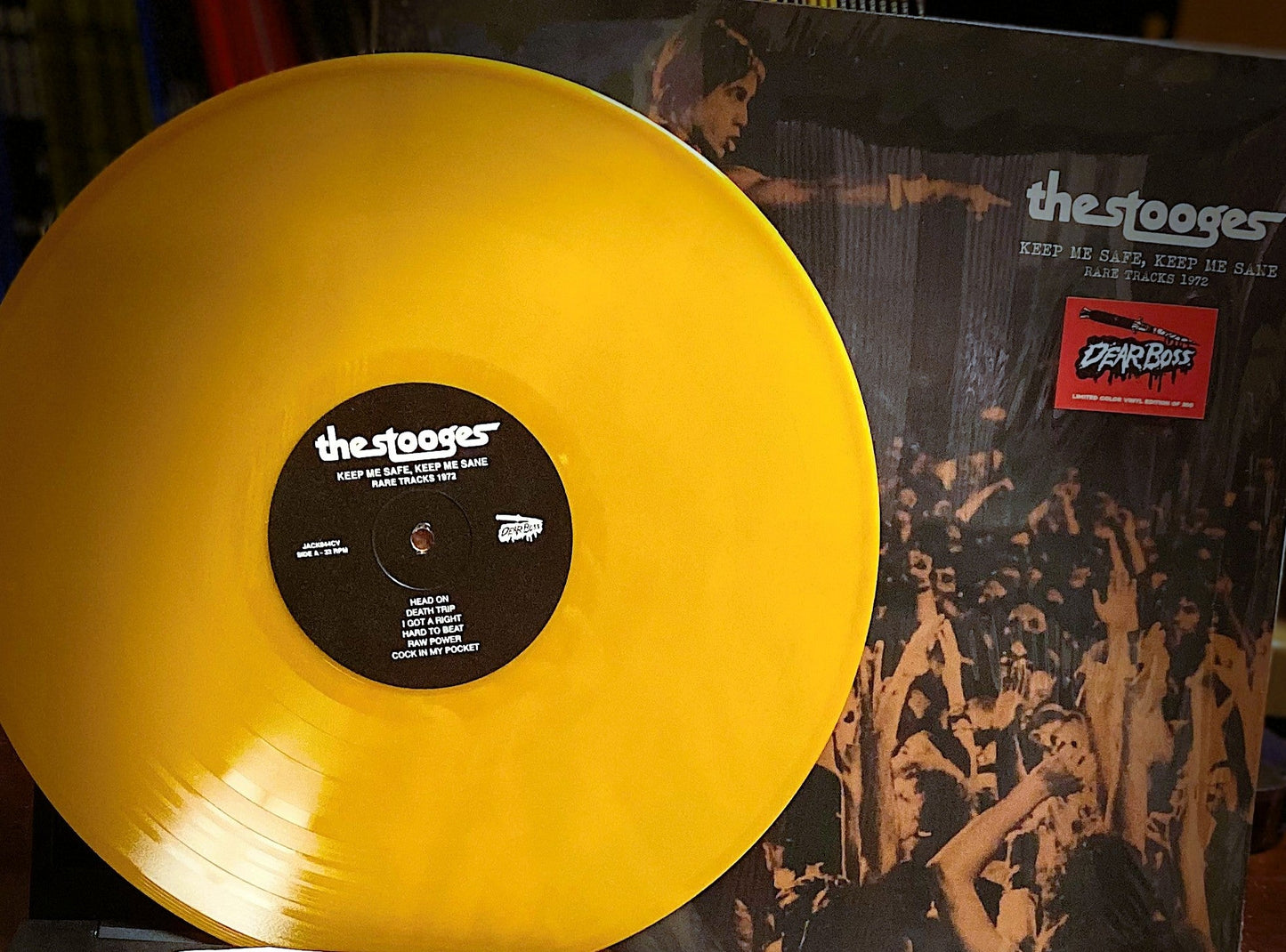 STOOGES – Keep Me Safe, Keep Me Sane • Rare Tracks 1972 LP
