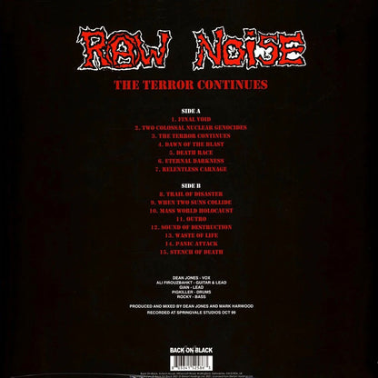 RAW NOISE – The Terror Continues LP