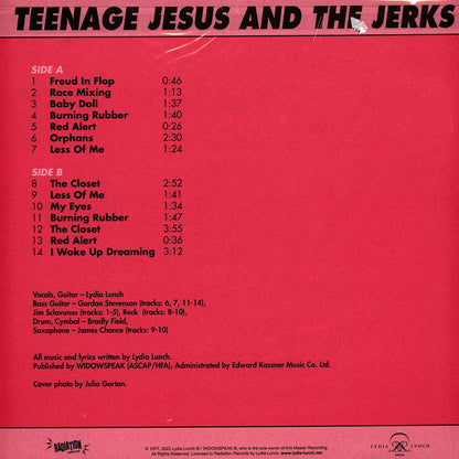 TEENAGE JESUS & THE JERKS – S/T LP
