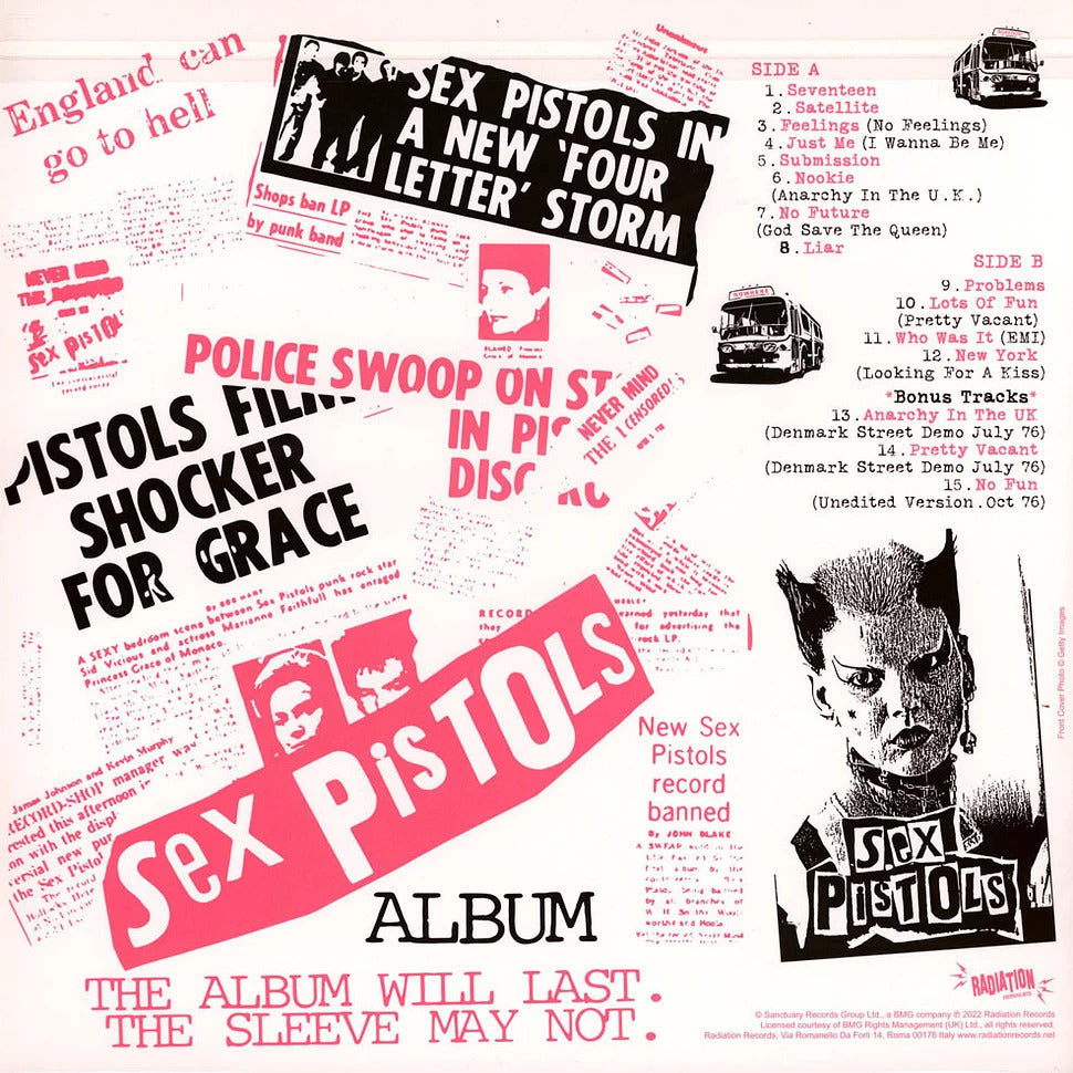 SEX PISTOLS – Spunk - The Demos 1976-1977