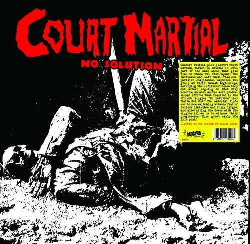 COURT MARTIAL – No Solution (Singles & Demos 1981 / 1982) LP