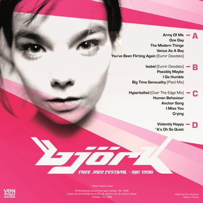 BJORK – Free Jazz Festival • Rio 1996 2xLP