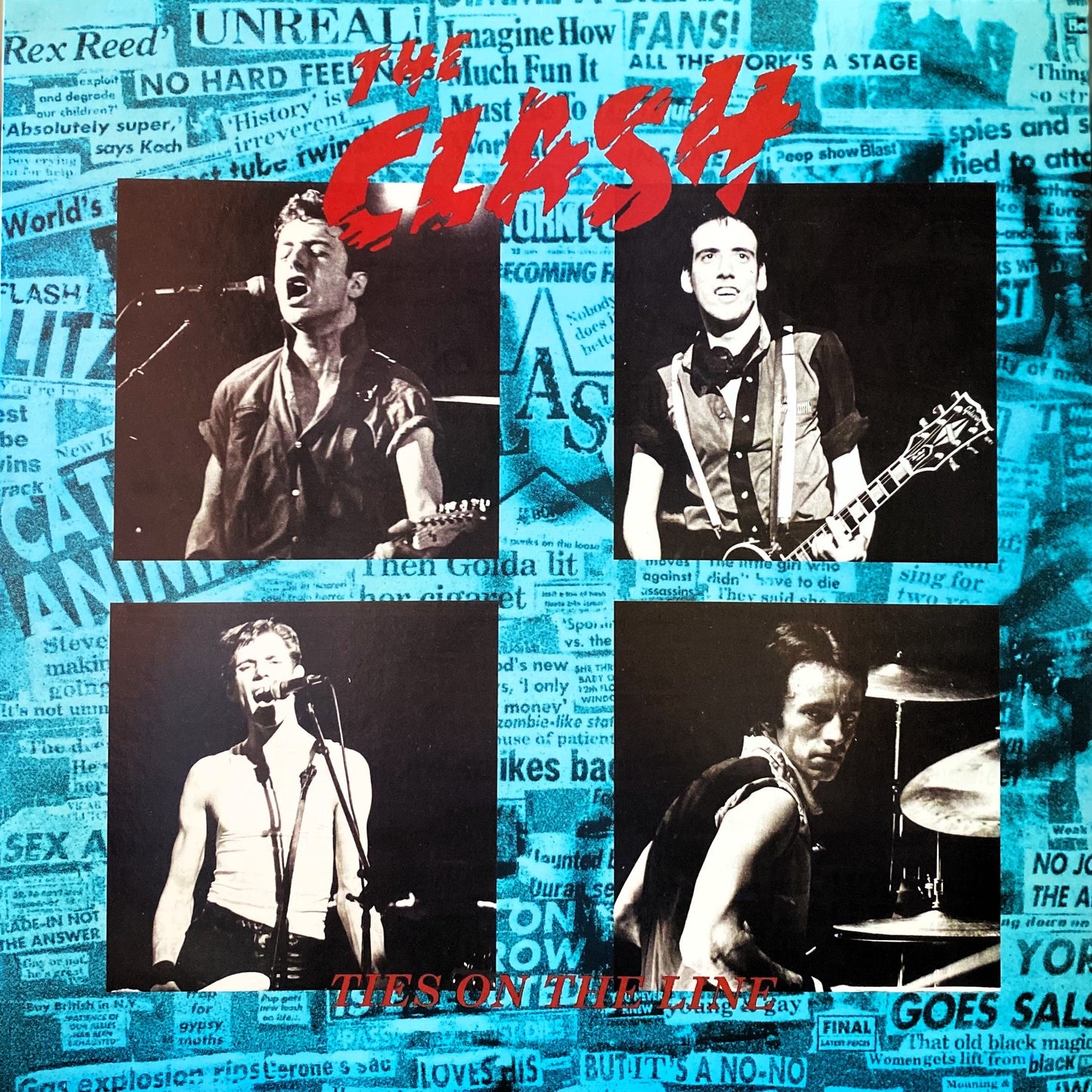 CLASH – Ties On The Line LP