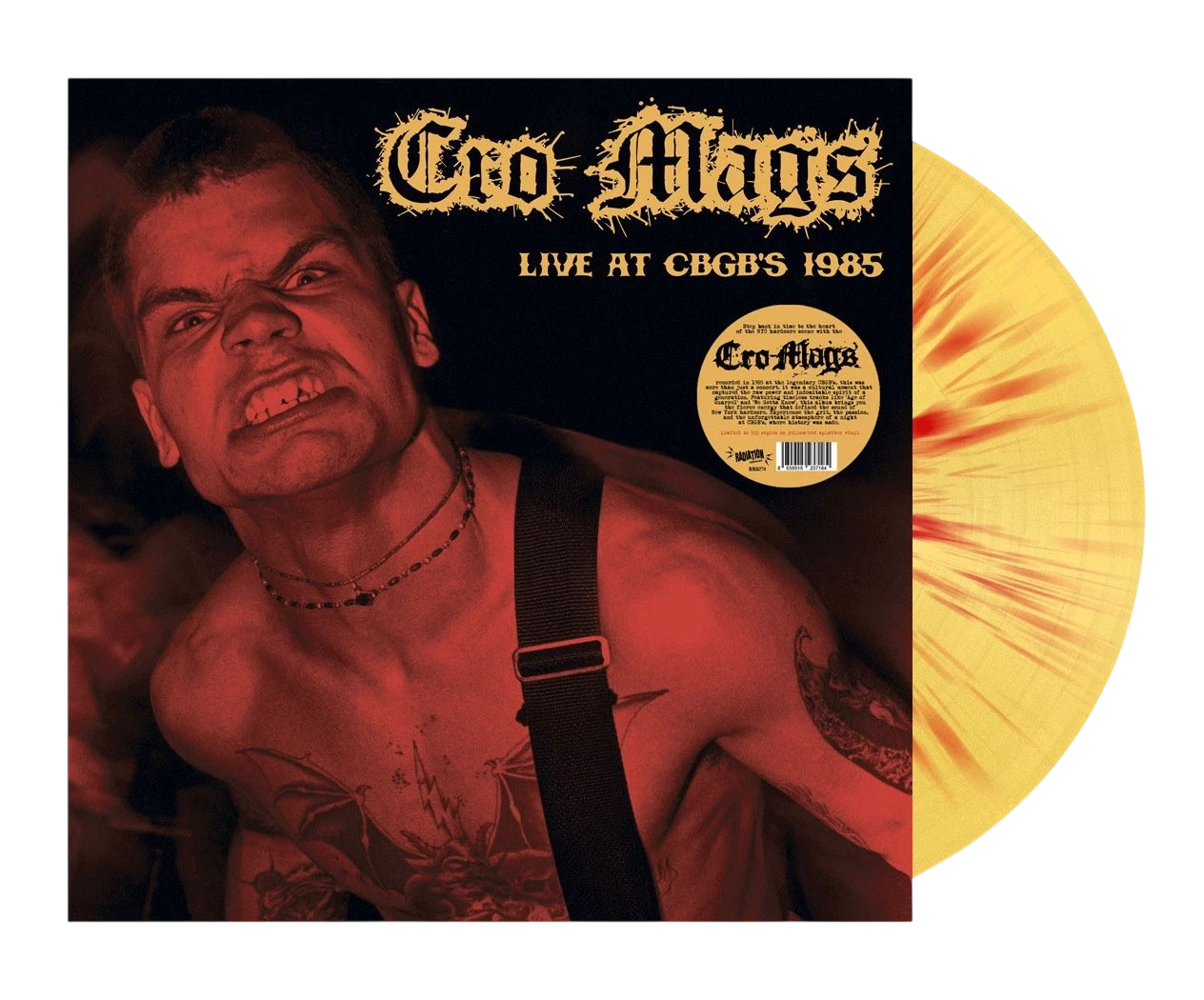 CRO-MAGS – Live At CBGB's 1985 LP