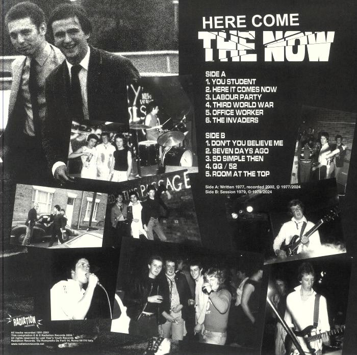 NOW – Here Come The Now LP