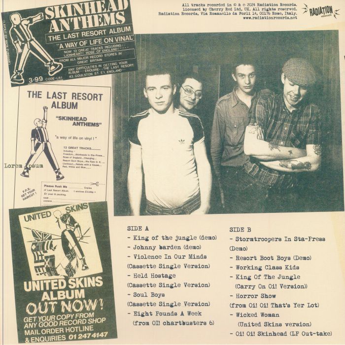 LAST RESORT – Strength Through Roi • Rare Tracks 1981-1984 LP