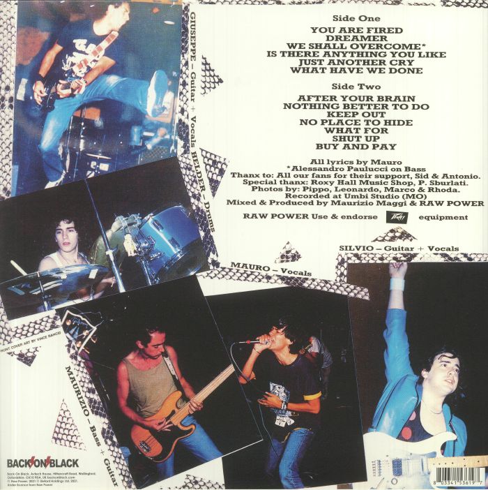 RAW POWER – After Your Brain LP