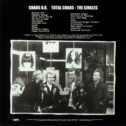CHAOS U.K. – Total Chaos: The Singles Collection LP