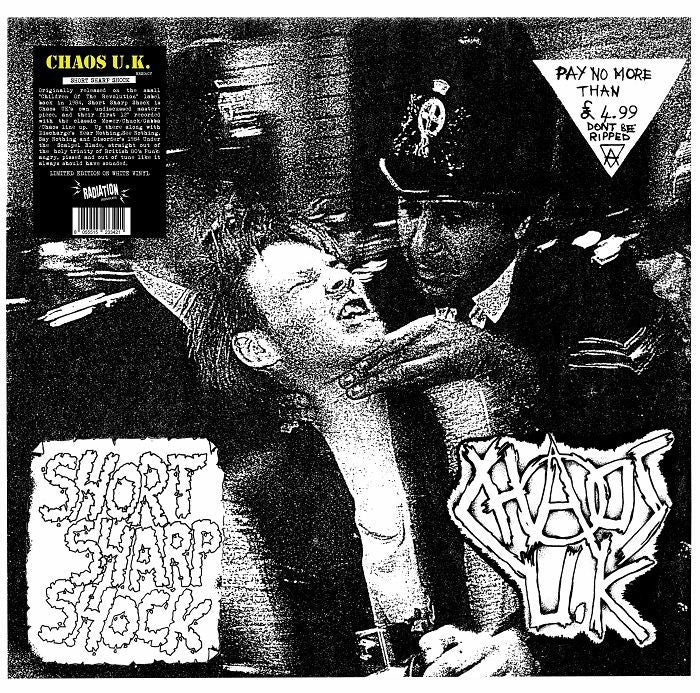 CHAOS U.K. – Short Sharp Shock LP