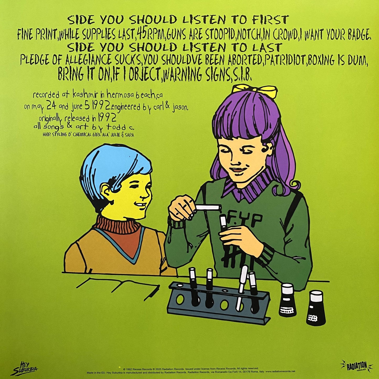 F.Y.P. – Finish Your Popcorn LP