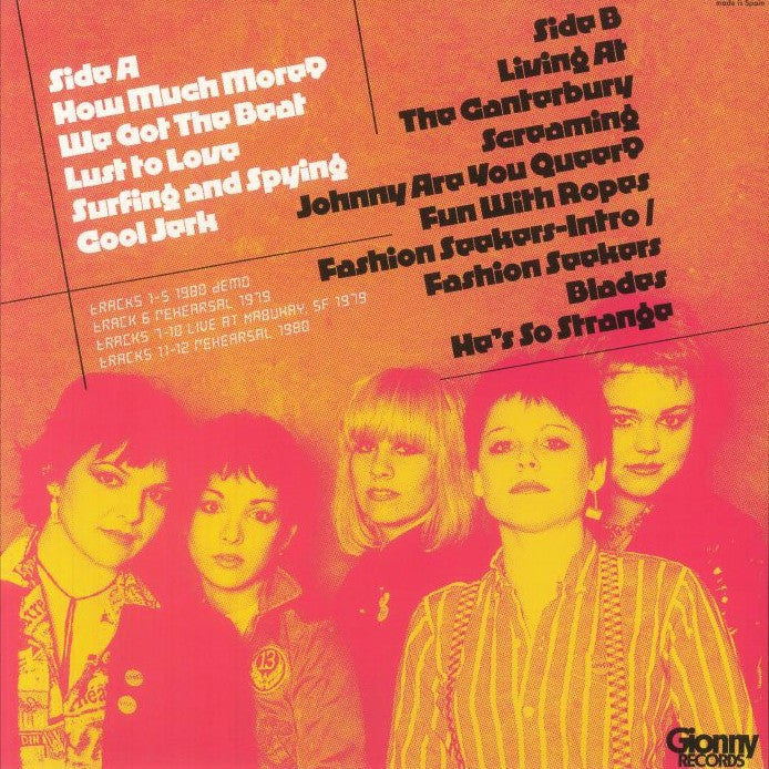 GO-GO'S – Go-Go's Demos & Outtakes 1979-80 LP