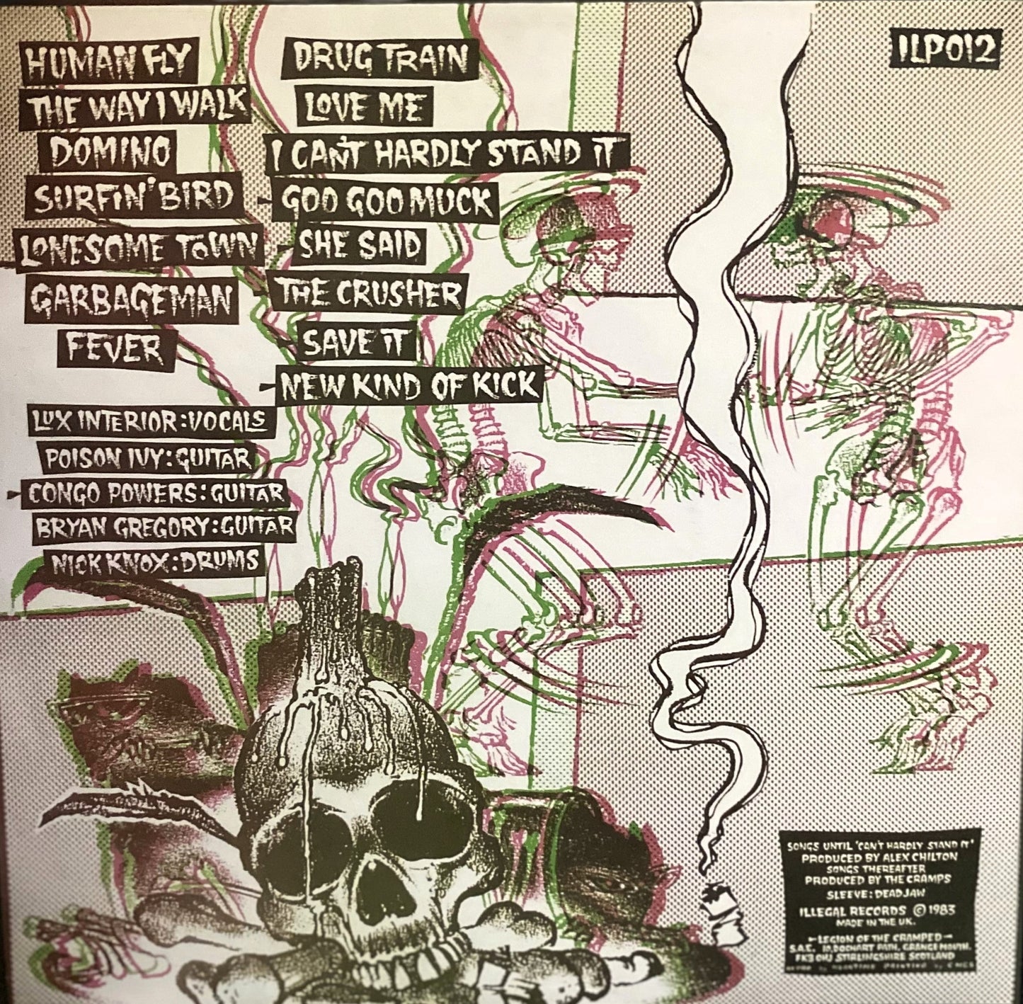 CRAMPS – Off The Bone LP