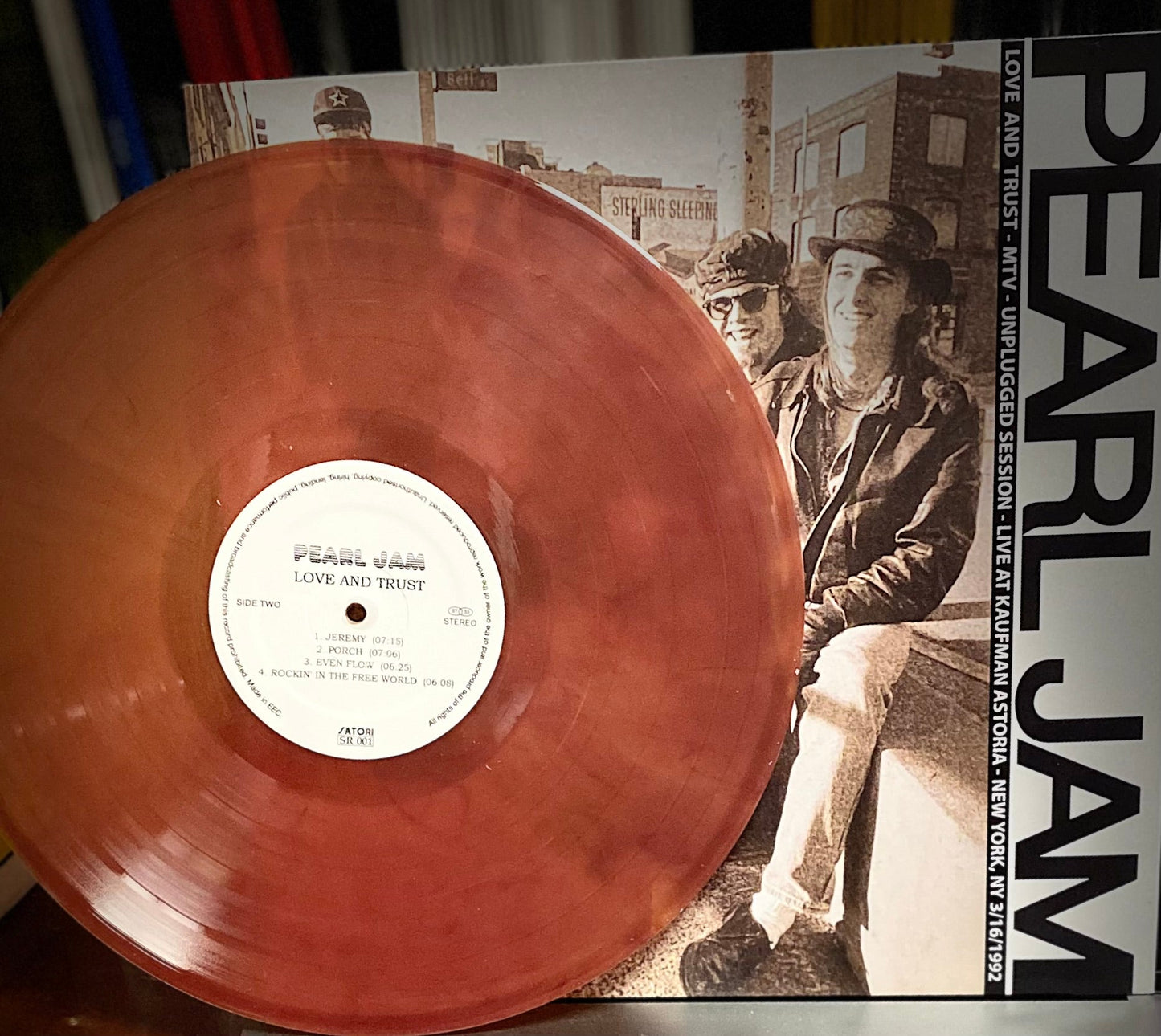 PEARL JAM – State Of Love & Trust: MTV Unplugged '94 LP