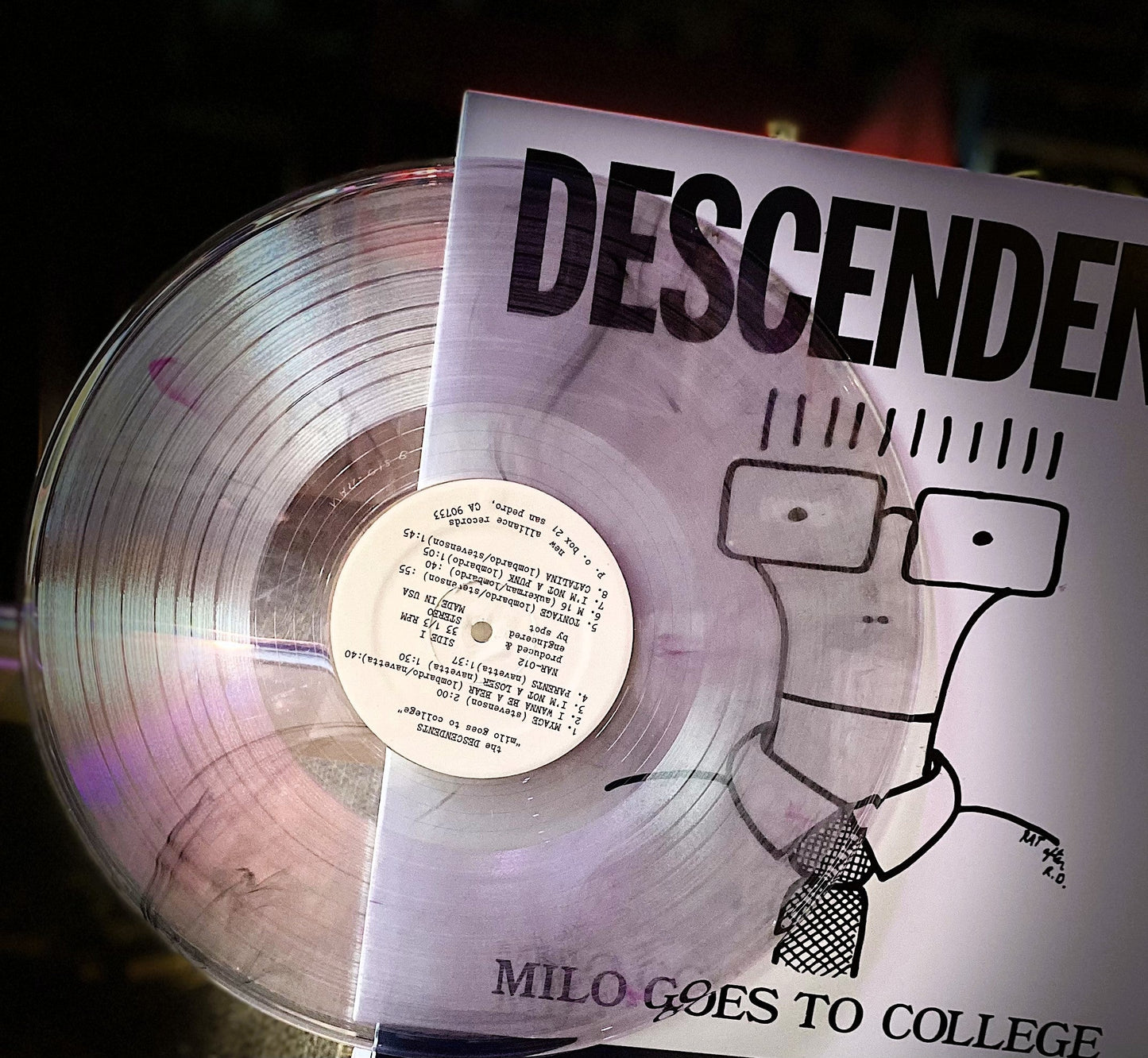 DESCENDENTS – Milo Goes To College LP