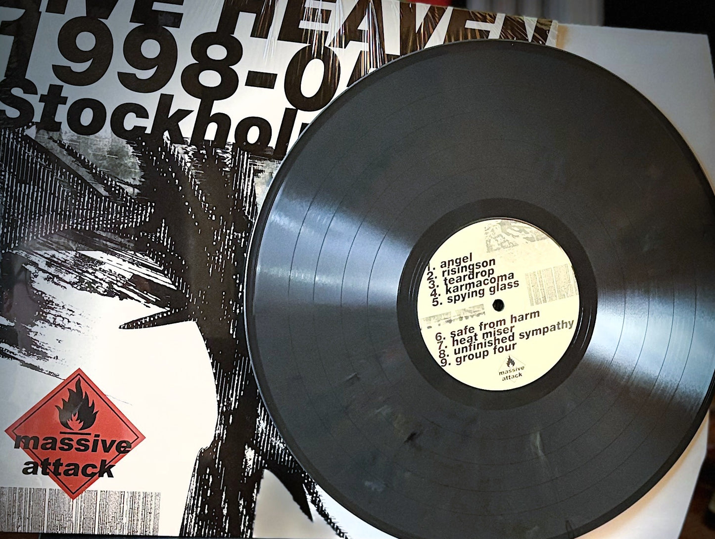 MASSIVE ATTACK – Live Heaven • Stockholm, Sweden 1998 LP