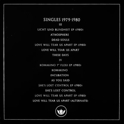 JOY DIVISION – Singles Collection 1979–1980 • Volume 2 LP