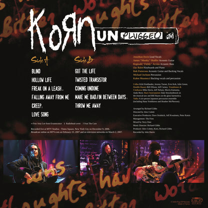 KORN – MTV Unplugged 2006 LP