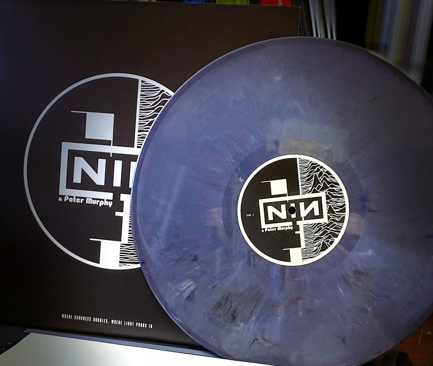 NINE INCH NAILS / PETER MURPHY – Where Darkness Doubles, Where Light Pours In LP