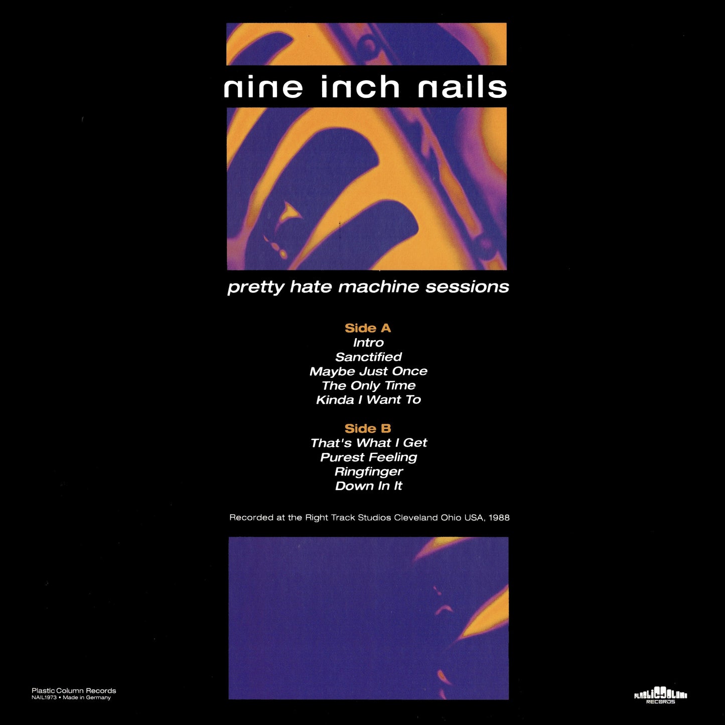 NINE INCH NAILS – Pretty Hate Machine Sessions LP