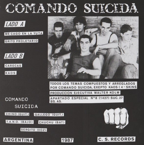 COMANDO SUICIDA – AL K.O. 7"