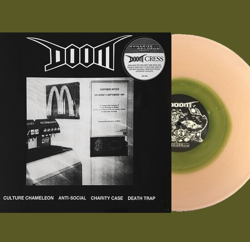 DOOM / CRESS – Split LP