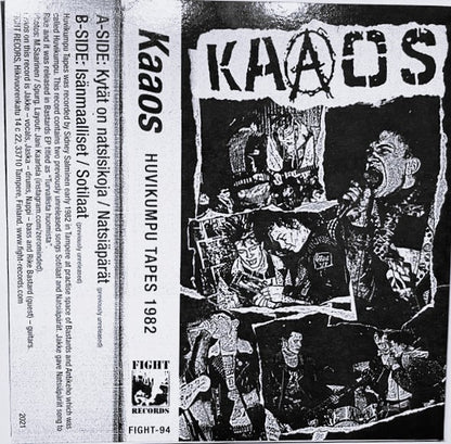 KAAOS – Huvikumpu Tapes 1982 7"