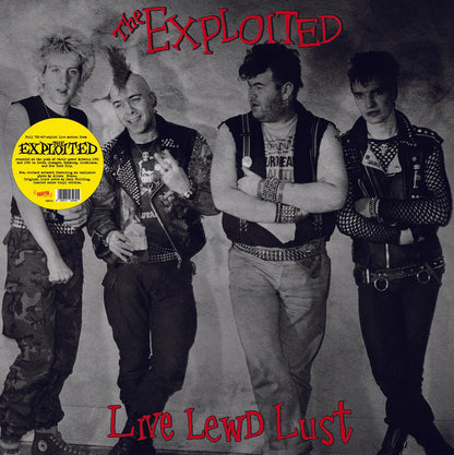 EXPLOITED – Live Lewd Lust LP