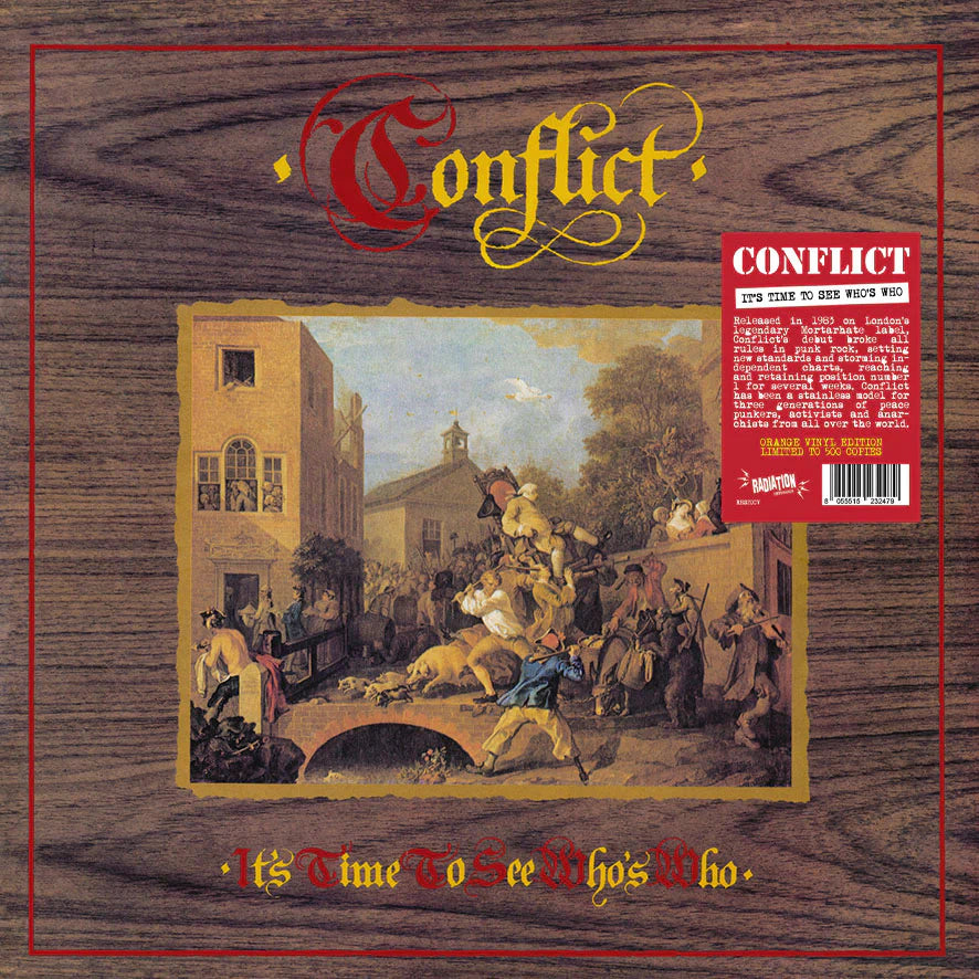CONFLICT – It's Time To See Who's Who LP