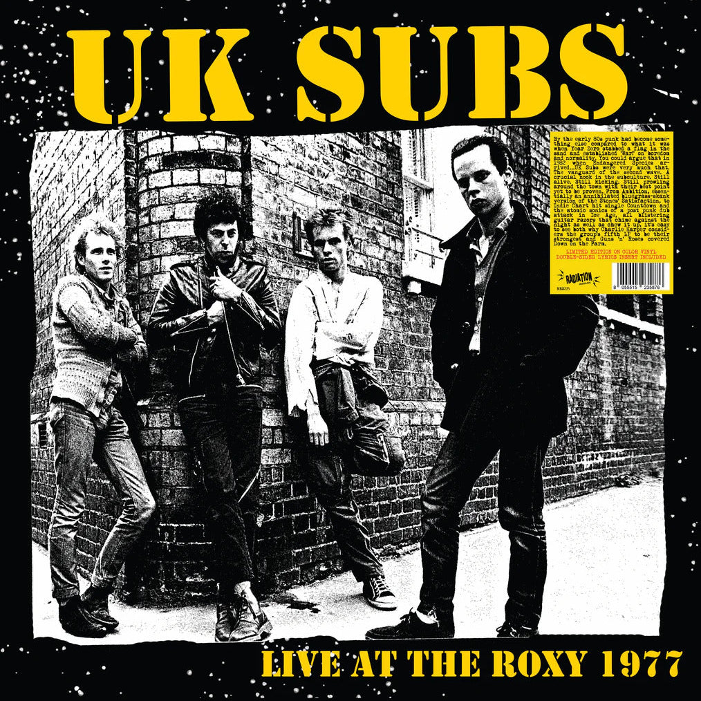 U.K. SUBS – Live At The Roxy 1977 LP