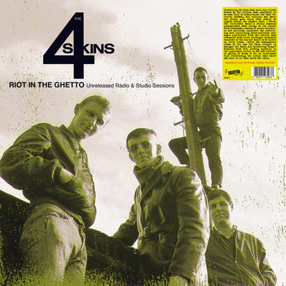 4 SKINS – Riot In The Ghetto • Unreleased Radio & Studio Sessions LP