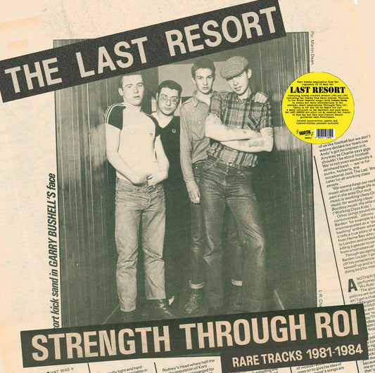 LAST RESORT – Strength Through Roi • Rare Tracks 1981-1984 LP