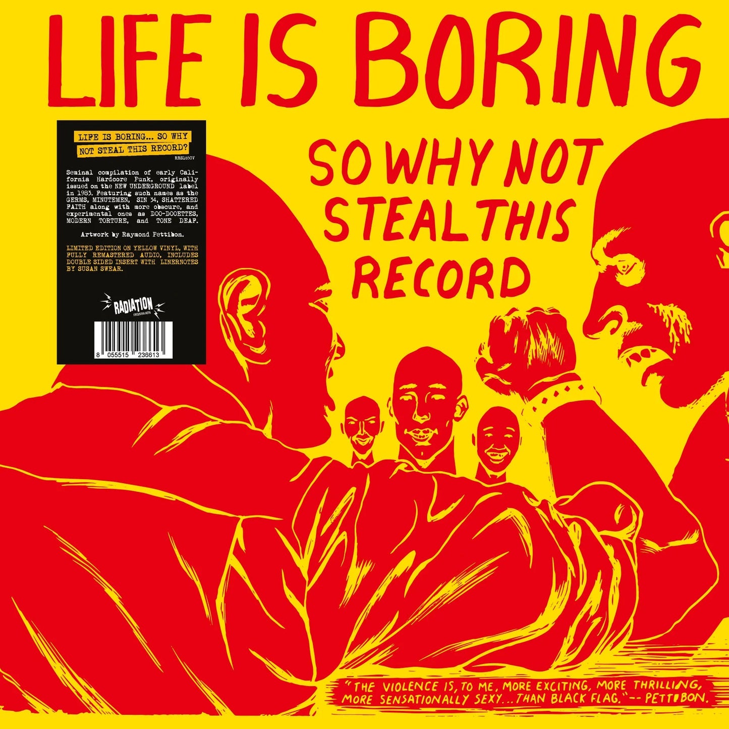 V/A – Life Is Boring So Why Not Steal This Record LP