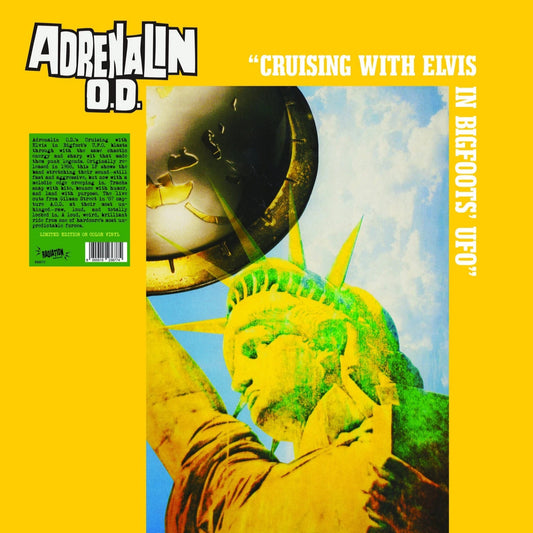 ADRENALIN O.D. – Cruising With Elvis In Bigfoots' U.F.O. LP