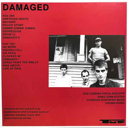 BLACK FLAG – Damaged With Dez LP
