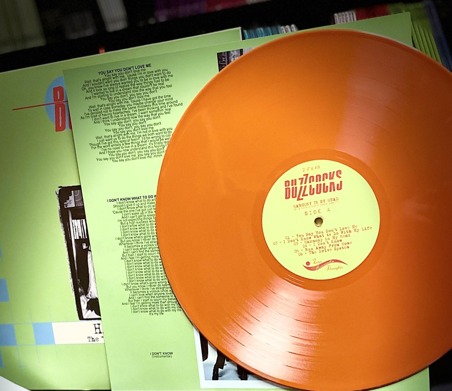 BUZZCOCKS – Harmony In My Head • A Different Kind Of Tension Demos 1979 LP