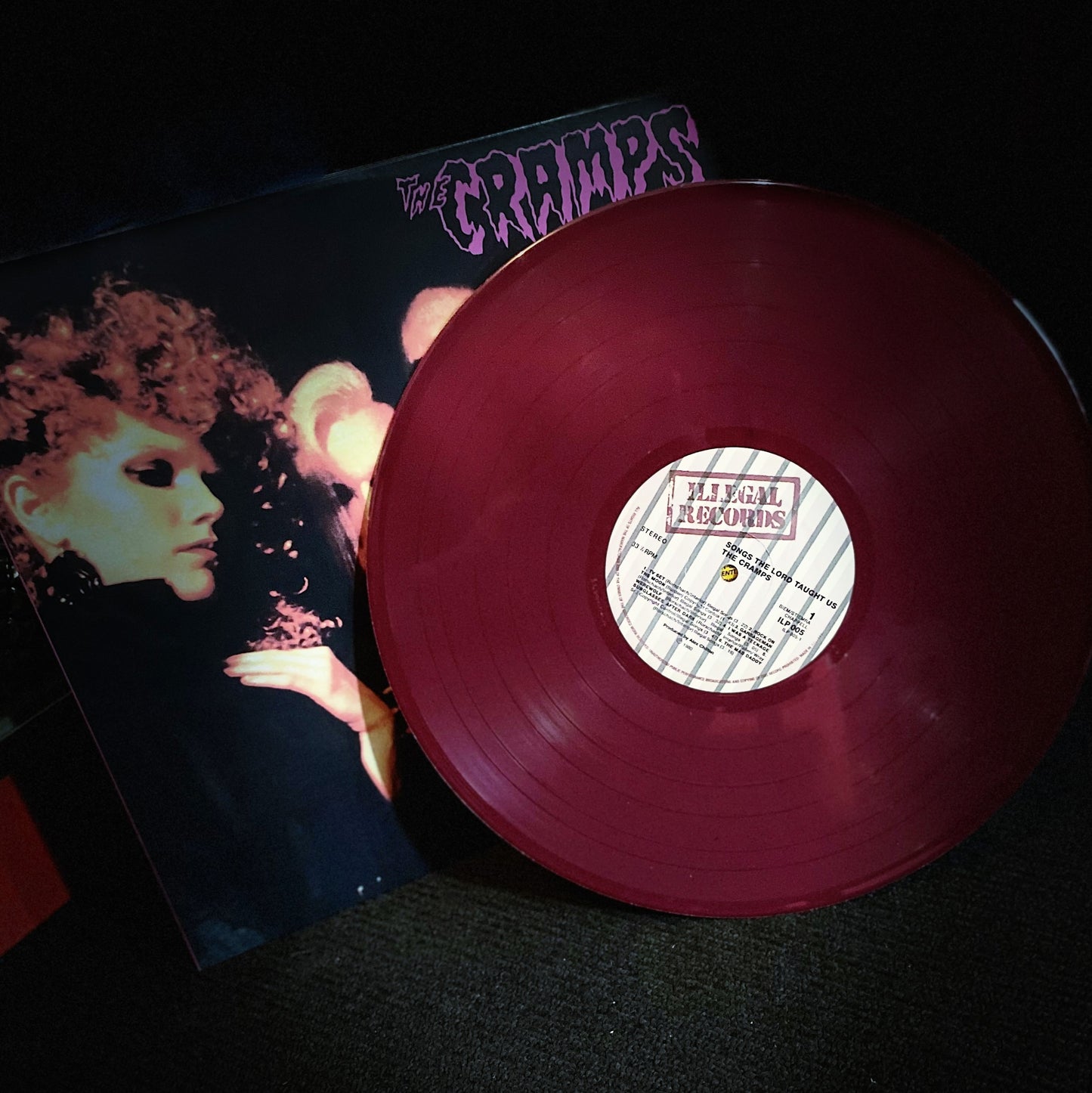 CRAMPS – Songs The Lord Taught Us LP
