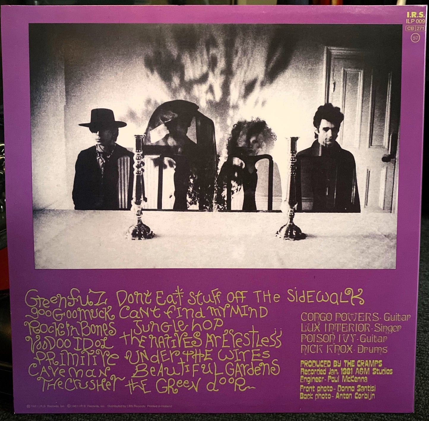 CRAMPS – Psychedelic Jungle LP