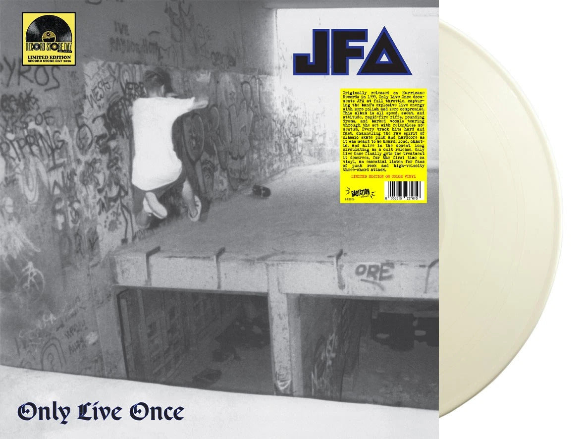 J.F.A. – Only Live Once LP