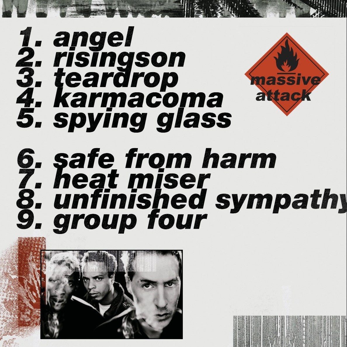 MASSIVE ATTACK – Live Heaven • Stockholm, Sweden 1998 LP