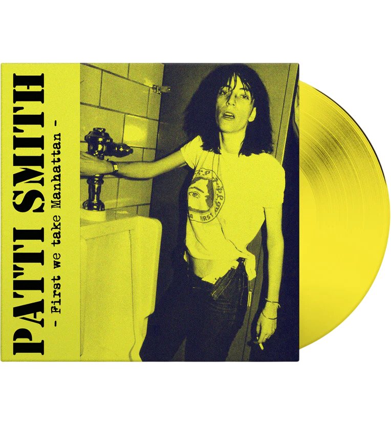 PATTI SMITH – First We Take Manhattan • Live At CBGB's 1979 LP