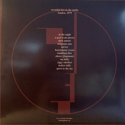 BAUHAUS – The 1979 Demo Recordings LP