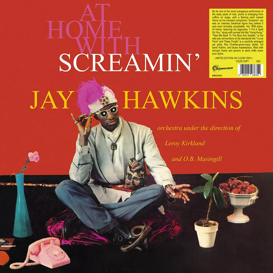 SCREAMIN' JAY HAWKINS – At Home With Screamin' Jay Hawkins LP