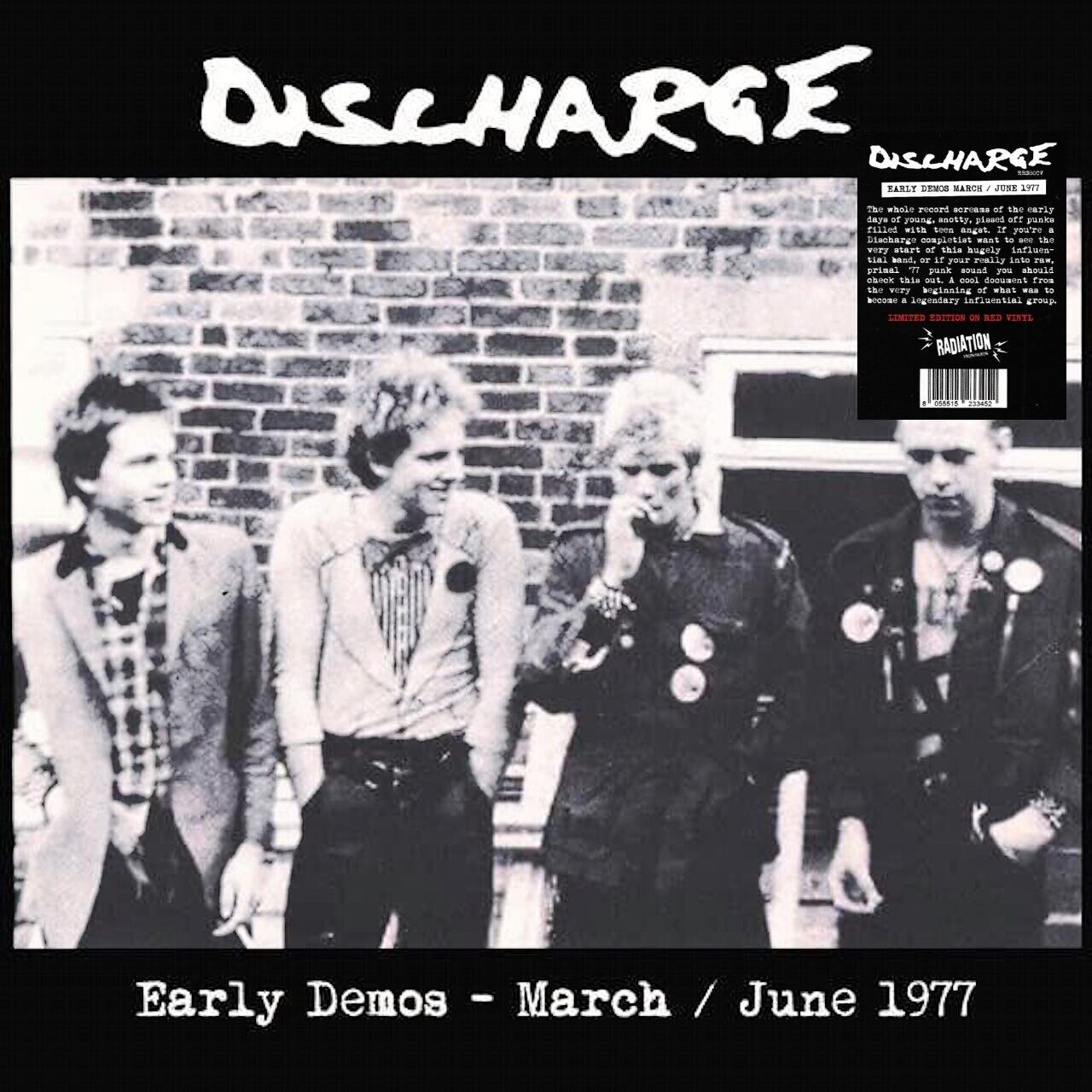 DISCHARGE – Early Demos - March / June 1977 LP